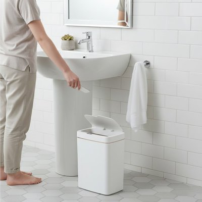 Poubelle wc