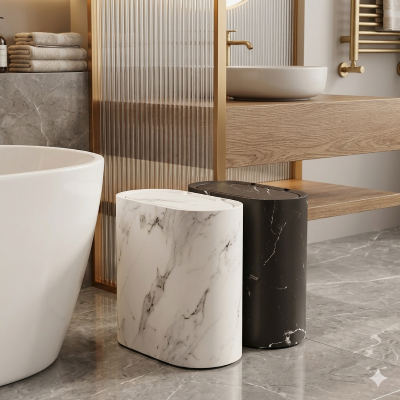 Poubelle salle de bain