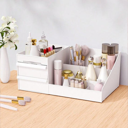boite maquillage rangement, blanc, système de tiroir, Léger et portable