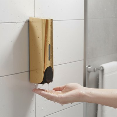 Distributeur de savon mural or long 