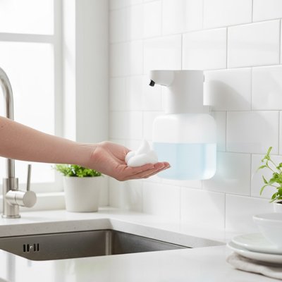 Distributeur savon mousse automatique​ Déclenchement sans contact