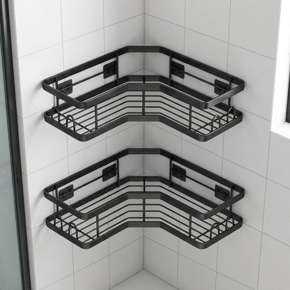ETAGERE douche triangulaire en acier inoxydable pour angles résistante