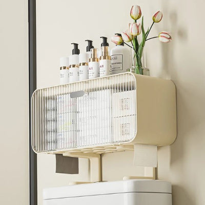 etagere salle de bain beige pratique et fonctionnelle 