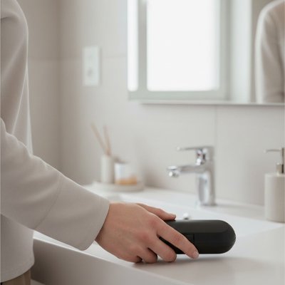 étui pour brosse à dents noir universel pour brosse à dents électrique 