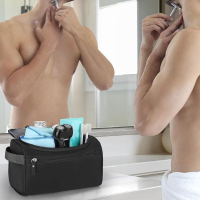 grande Trousse de toilette homme noire