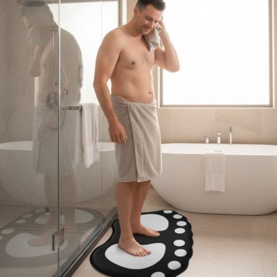 Tapis salle de bain | Ultra-absorbant et antidérapant