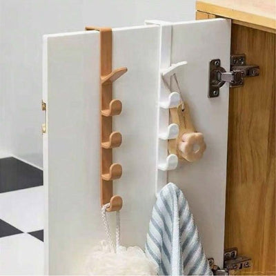 mural crochet de porte marron ou blanc à suspendre