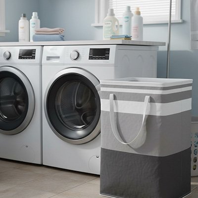 Panier à linge sale portable pliable etanche