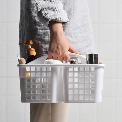 panier de rangement avec poignée ergonomique compartimentée