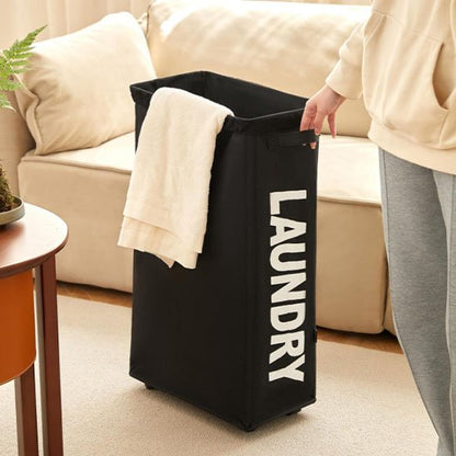 paniers de rangement pour le linge Conception pliable noir