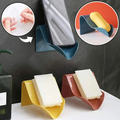 Porte savon mural à poser multi couleurs