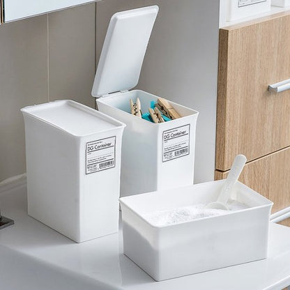 rangement de salle de bain étanche, blanches