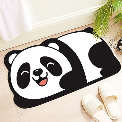 Tapis de bain Super absorbant en diatomée, mignon banda heureux